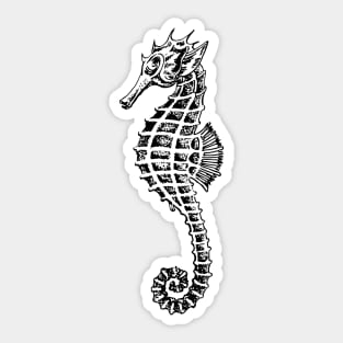 Sea horse - marine life design Sticker